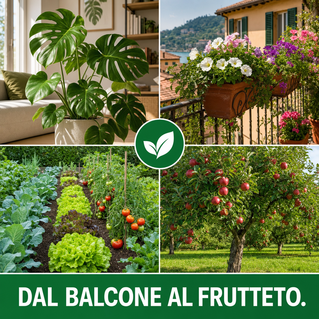 Dal balcone al frutteto: Piantaverde si prende cura di ogni tipo di verde